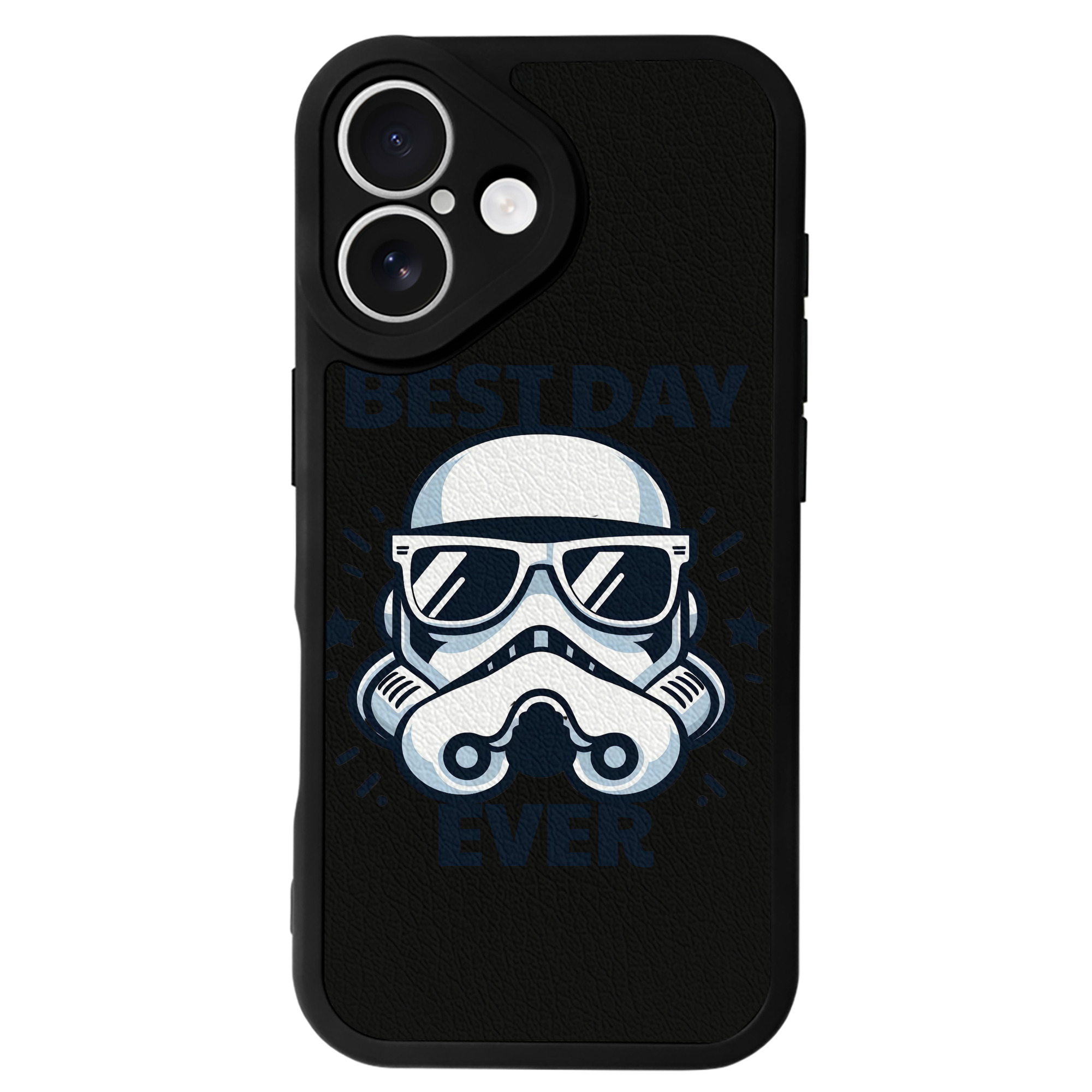 （画像用） スター・ウォーズ Star Wars 【iPhone 16シリーズ対応】シリコンスマホケース（レザー調） 材質：シリコン